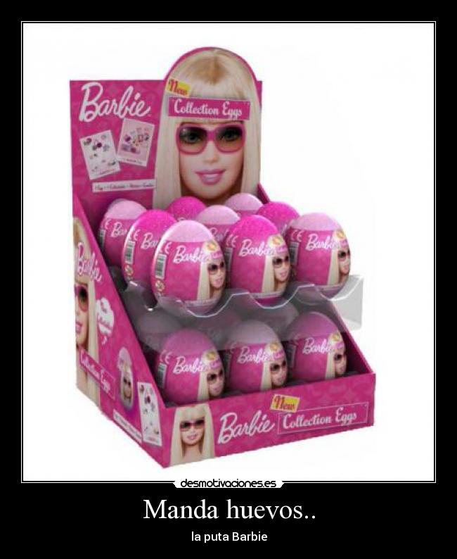 carteles barbie desmotivaciones