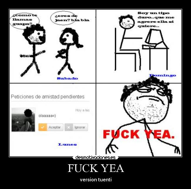 FUCK YEA - version tuenti