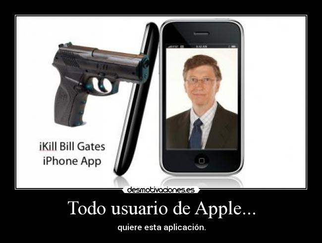 Todo usuario de Apple... - quiere esta aplicación.