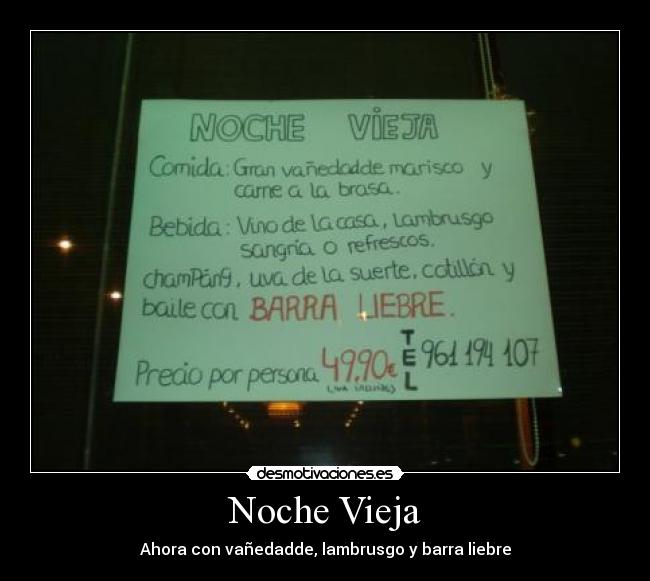 Noche Vieja -