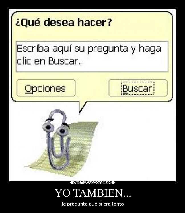 YO TAMBIEN... -