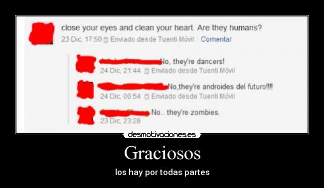 Graciosos - los hay por todas partes