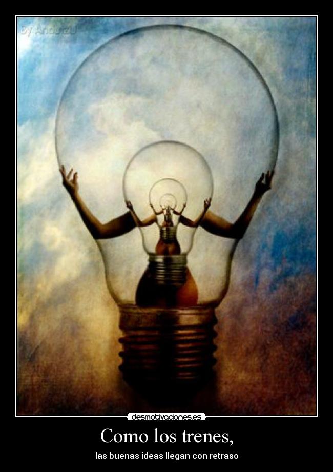 Como los trenes, -