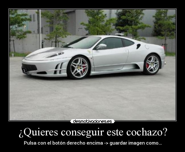 ¿Quieres conseguir este cochazo? - Pulsa con el botón derecho encima -> guardar imagen como...