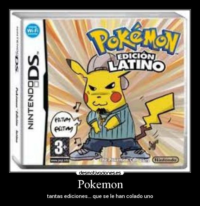 Pokemon - tantas ediciones... que se le han colado uno