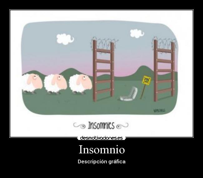 Insomnio - Descripción gráfica
