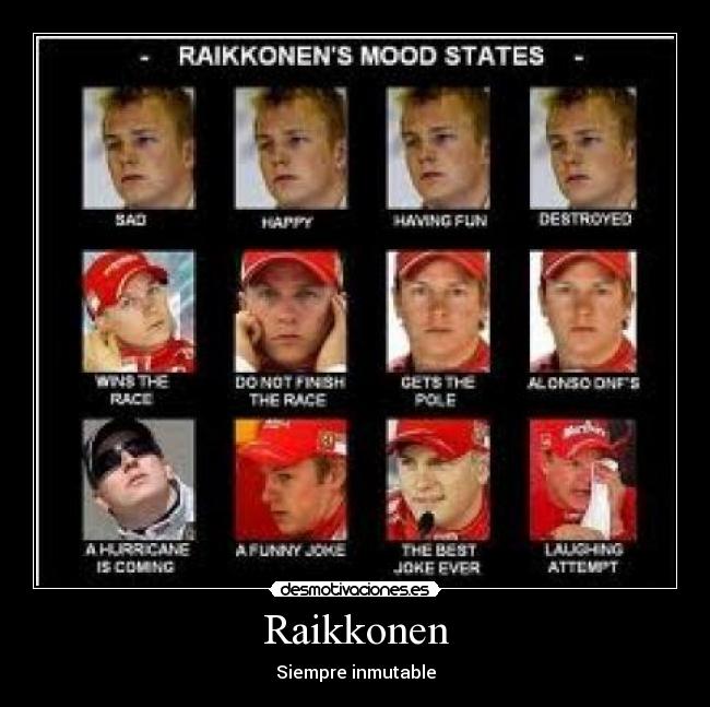 Raikkonen - Siempre inmutable