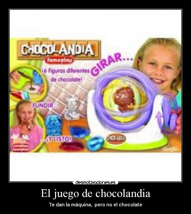 carteles xocolandia desmotivaciones