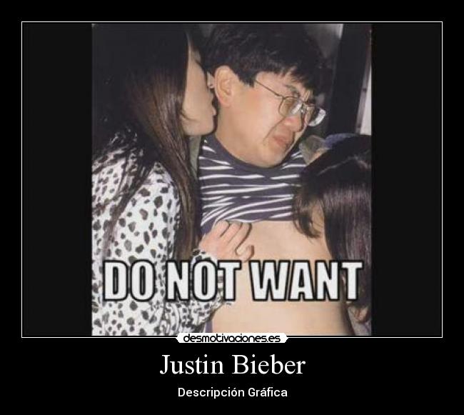 carteles justinbiebergay desmotivaciones