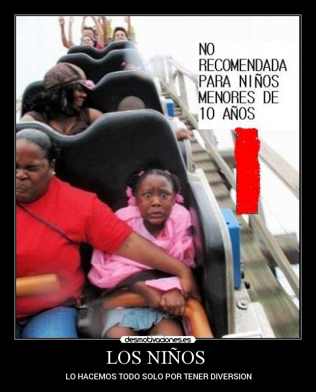 LOS NIÑOS - LO HACEMOS TODO SOLO POR TENER DIVERSION