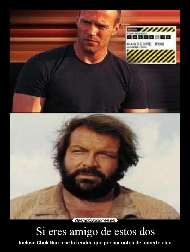 Si eres amigo de estos dos -