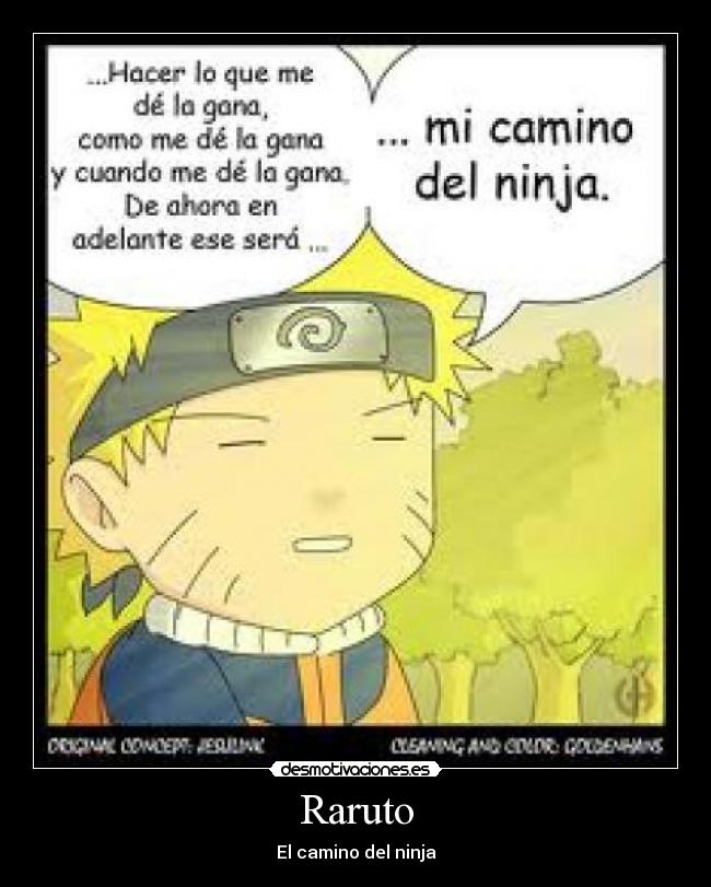 Raruto - El camino del ninja
