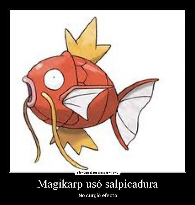 Magikarp usó salpicadura - 