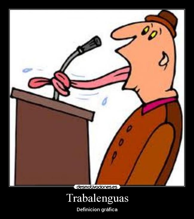 Trabalenguas - Definicion gráfica