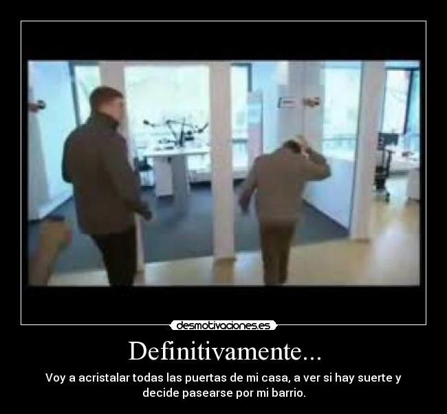 Definitivamente... - 