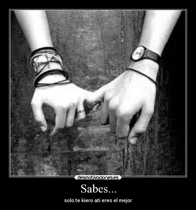 Sabes... - 