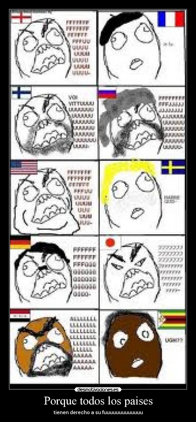 Porque todos los paises -