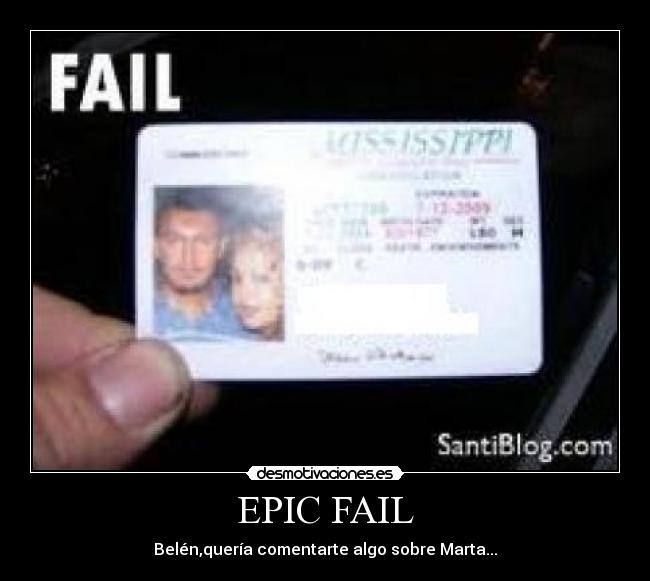 EPIC FAIL - 