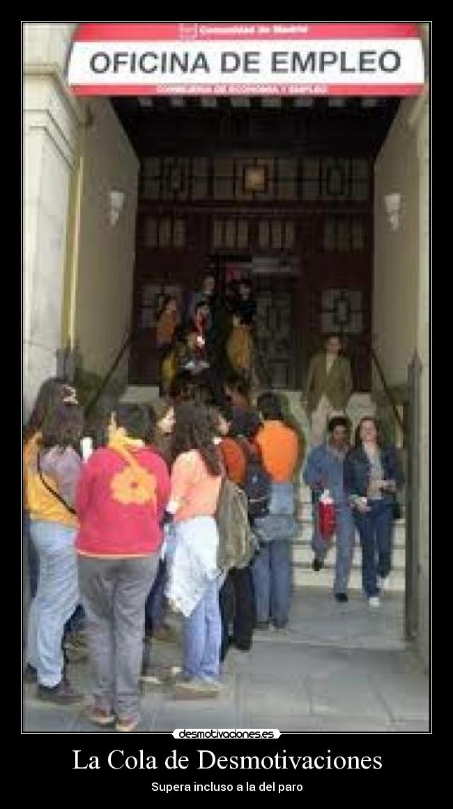 carteles desmotivaciones paro desmotivaciones