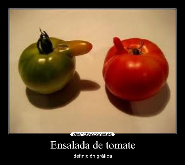 Ensalada de tomate -