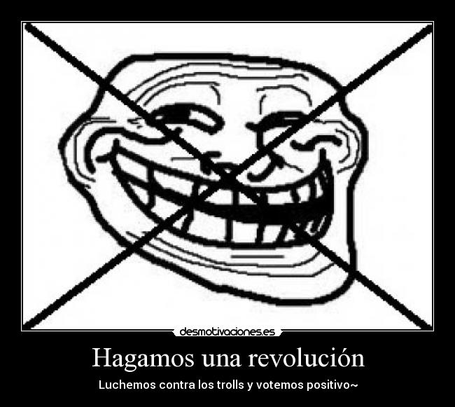 carteles hagamos una revolucion desmotivaciones