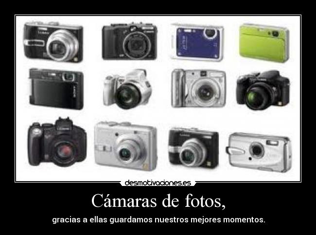 Cámaras de fotos, - 