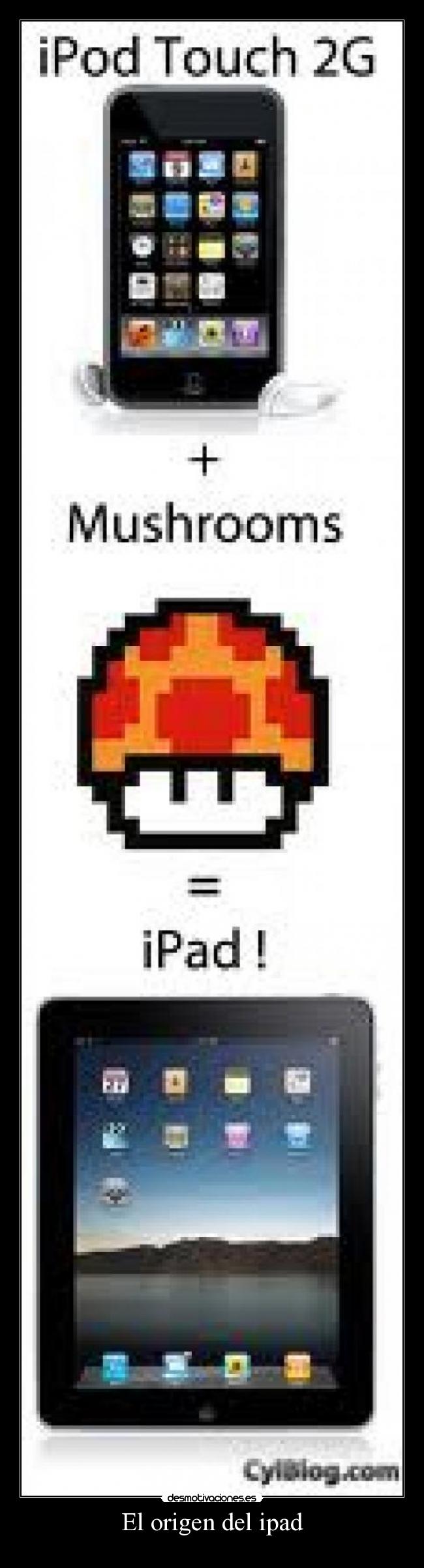 El origen del ipad -