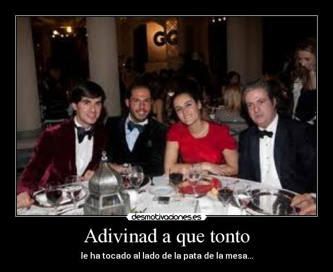 Adivinad a que tonto - 