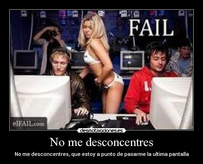 carteles videojuegos freaks desconcentracion desmotivaciones