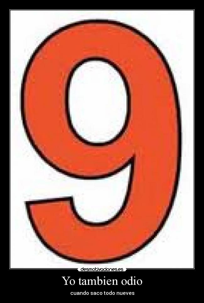 Yo tambien odio - 