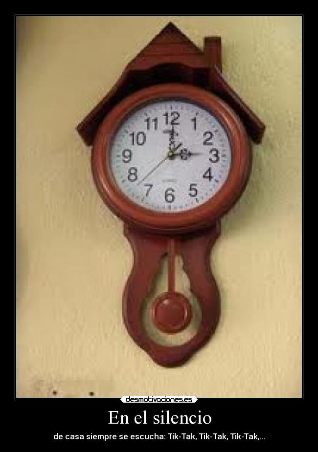 En el silencio -