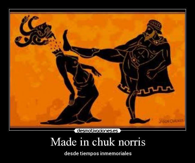Made in chuk norris -