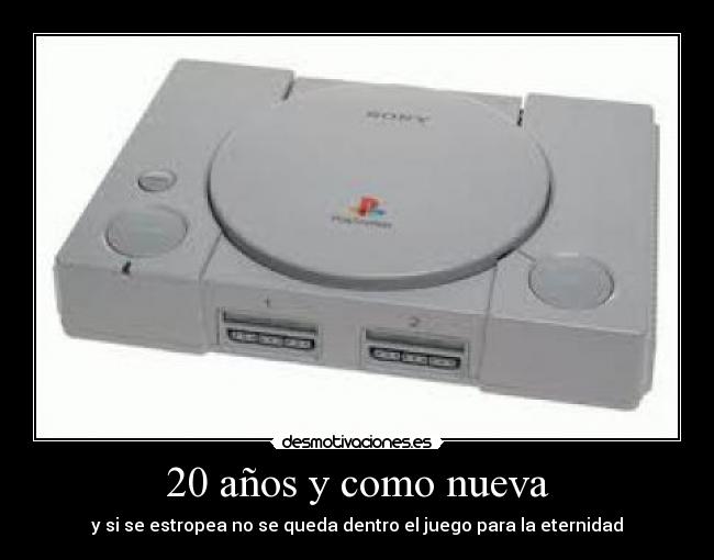 20 años y como nueva -