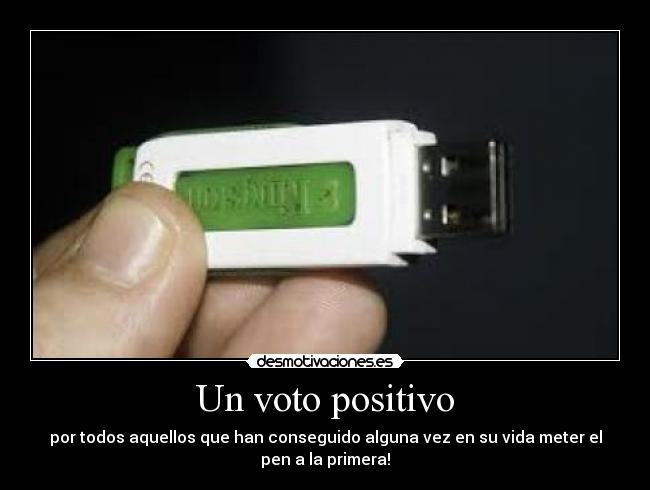 Un voto positivo - 