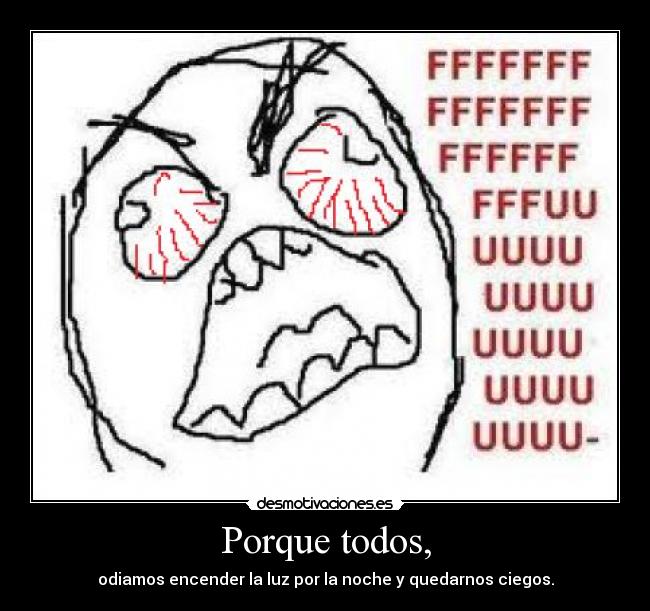 carteles ojos irritados desmotivaciones