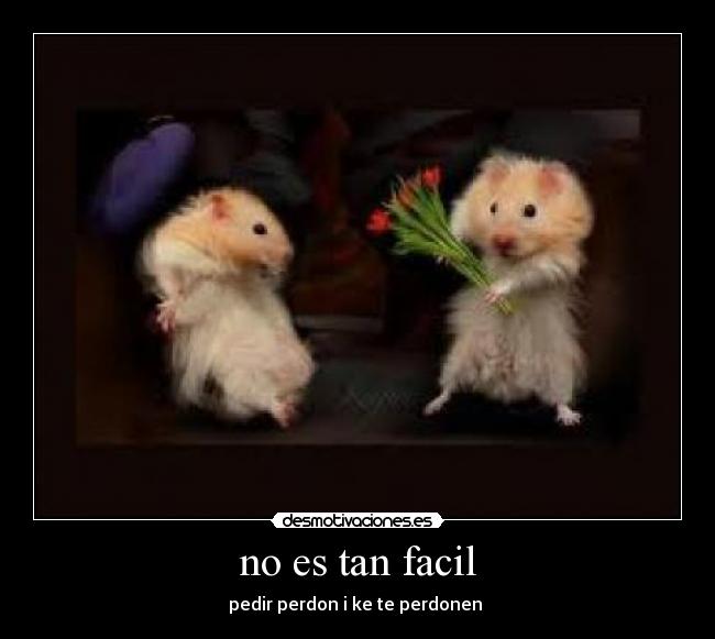 no es tan facil -