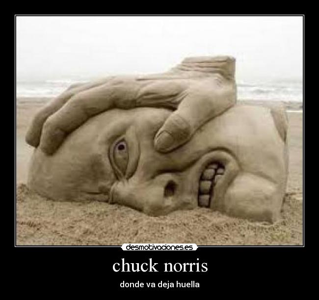 chuck norris - donde va deja huella