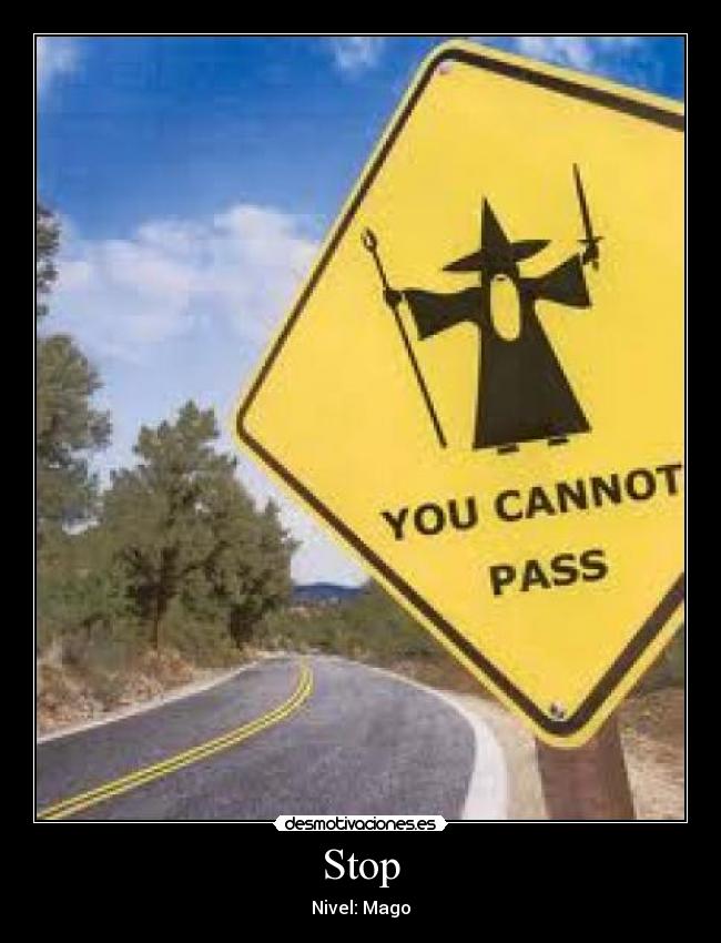 Stop - Nivel: Mago