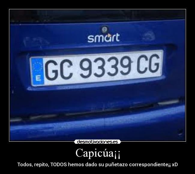 Capicúa¡¡ - Todos, repito, TODOS hemos dado su puñetazo correspondiente¡¡ xD