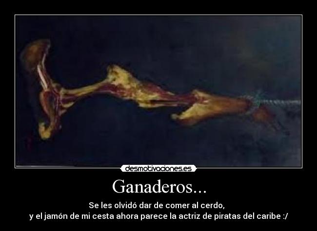 Ganaderos... -