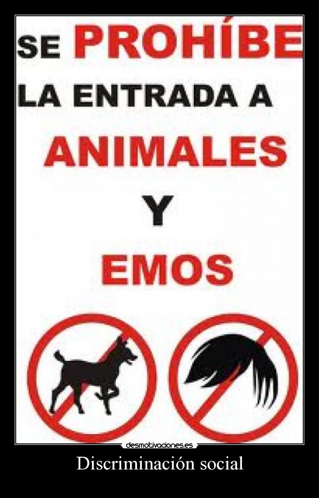 Discriminación social -
