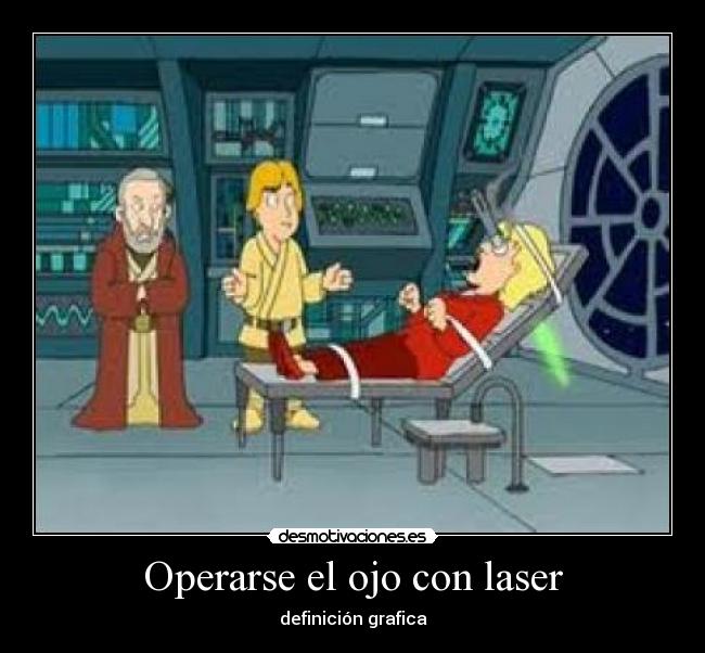 Operarse el ojo con laser -