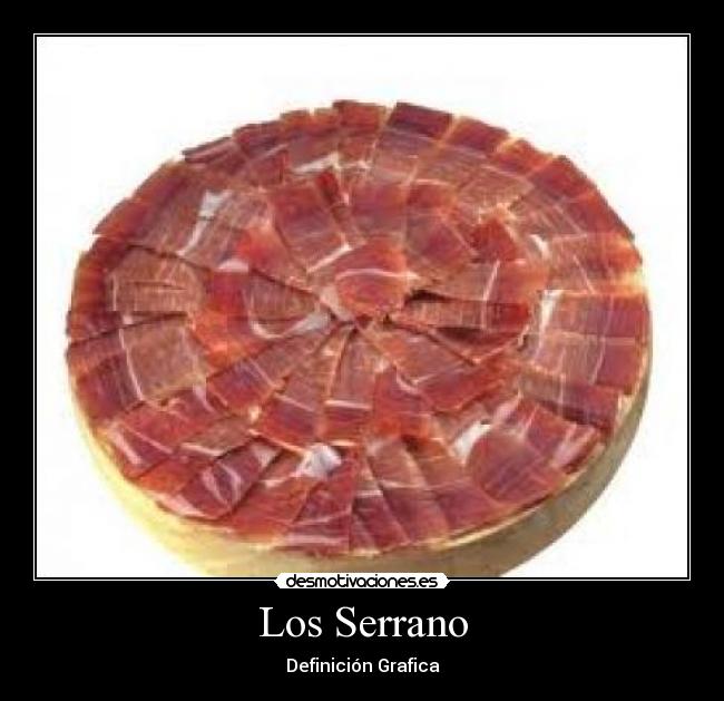 Los Serrano - Definición Grafica