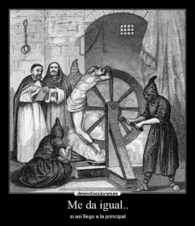 Me da igual.. - si asi llego a la principal