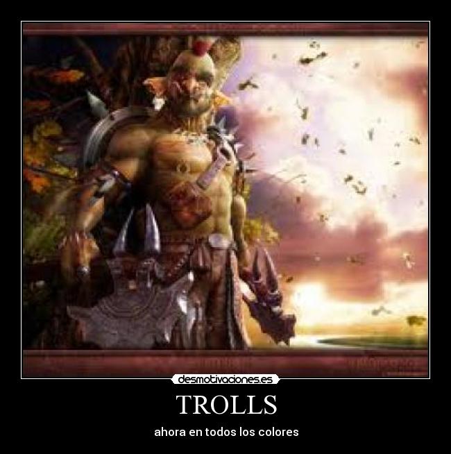 TROLLS - ahora en todos los colores