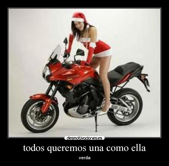 carteles moto mujer desmotivaciones