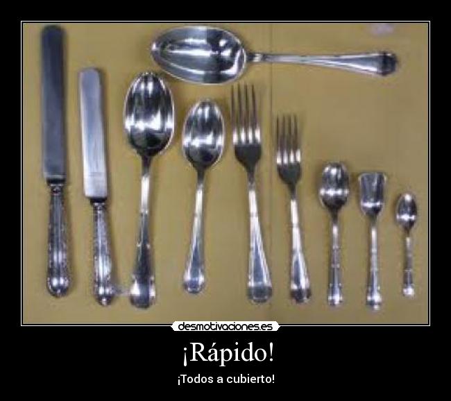 ¡Rápido! - ¡Todos a cubierto!