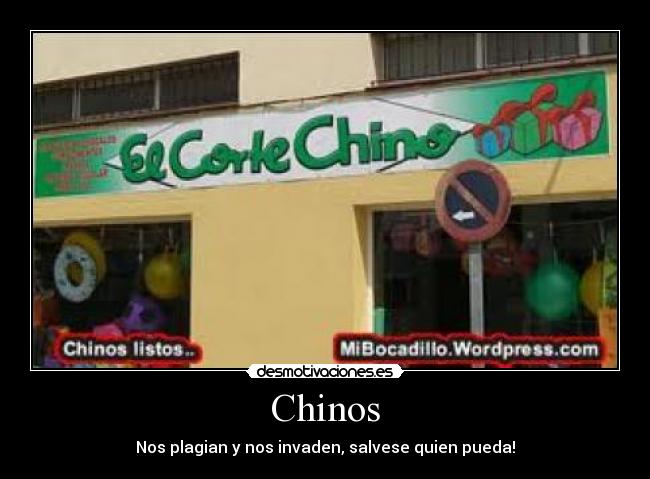 carteles chinos desmotivaciones