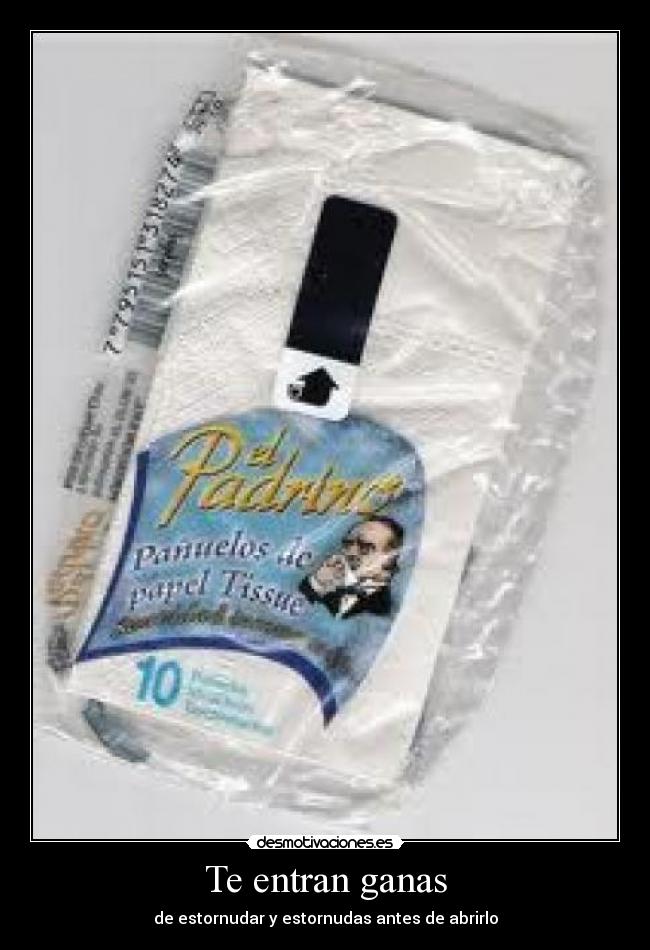 Te entran ganas - de estornudar y estornudas antes de abrirlo