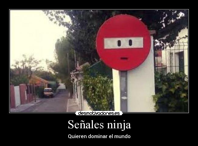 Señales ninja - 